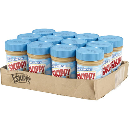 Mantequilla De Mani Cremosa Reducida En Grasa Skippy 462g Sin Gluten