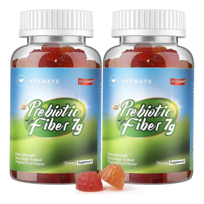 Gomitas De Fibra Para Adultos 7g Sin Azúcar Veganas Salud Digestiva