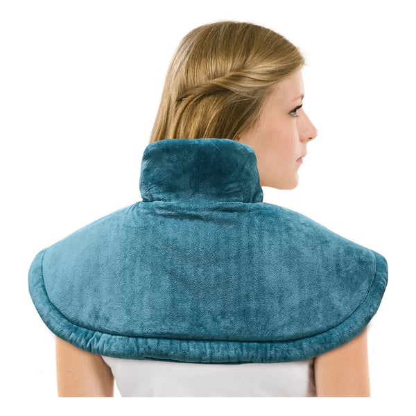 Almohadilla Termica Electrica Para Dolor De Cuello Y Hombros Con Apagado Automatico