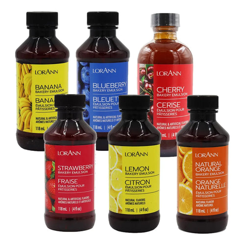 Emulsion De Panaderia Lorann Oils Sabores Variados Sin Gluten Ideal Para Postres