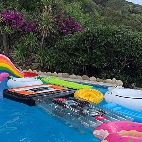 Flotador De Piscina Cinta Cassette Retro Loteli Divertido Y Resistente