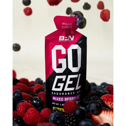 Gel De Energía Para Correr Sabor Bayas 28 Gramos 100 Caloría