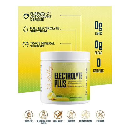 Bebida En Polvo De Electrolitos Espectro Completo Sin Azúcar Hidratación Premium