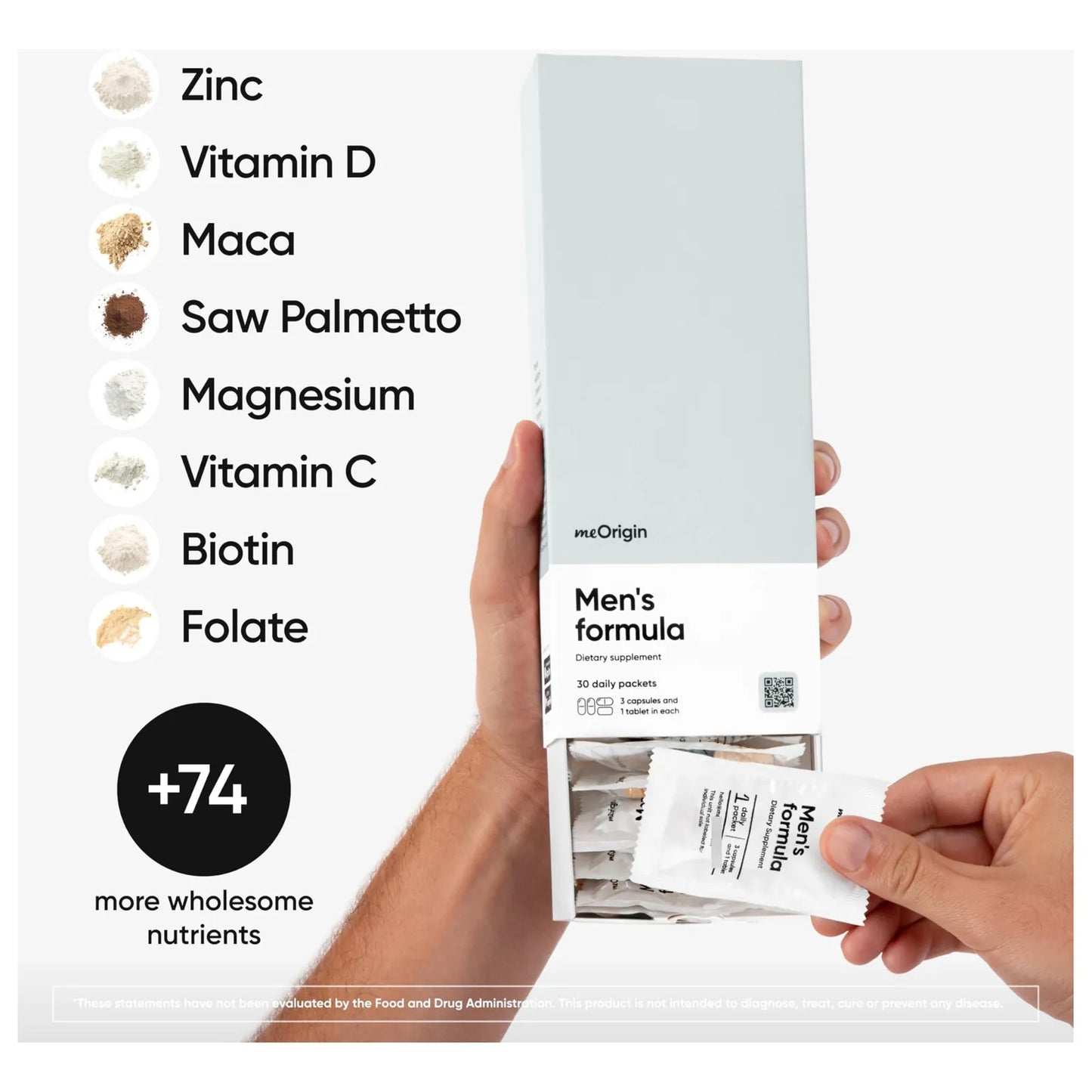 Multivitaminico Masculino Con Zinc Vitamina D C B12 Maca Y 82 Nutrientes Para Energia Y Salud