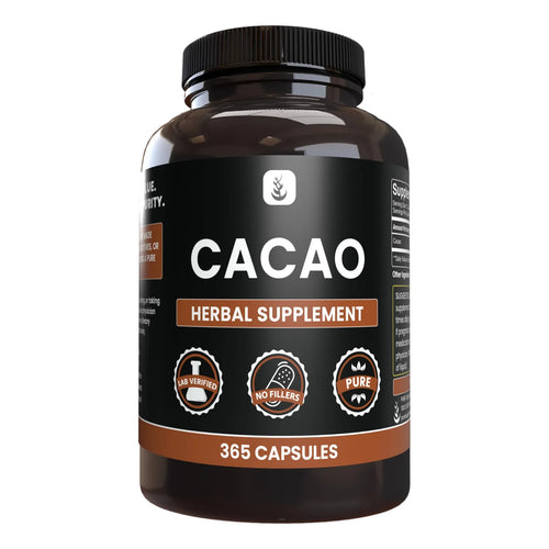Capsulas De Cacao Puro 365 Unidades Ingrediente Original Energia Natural