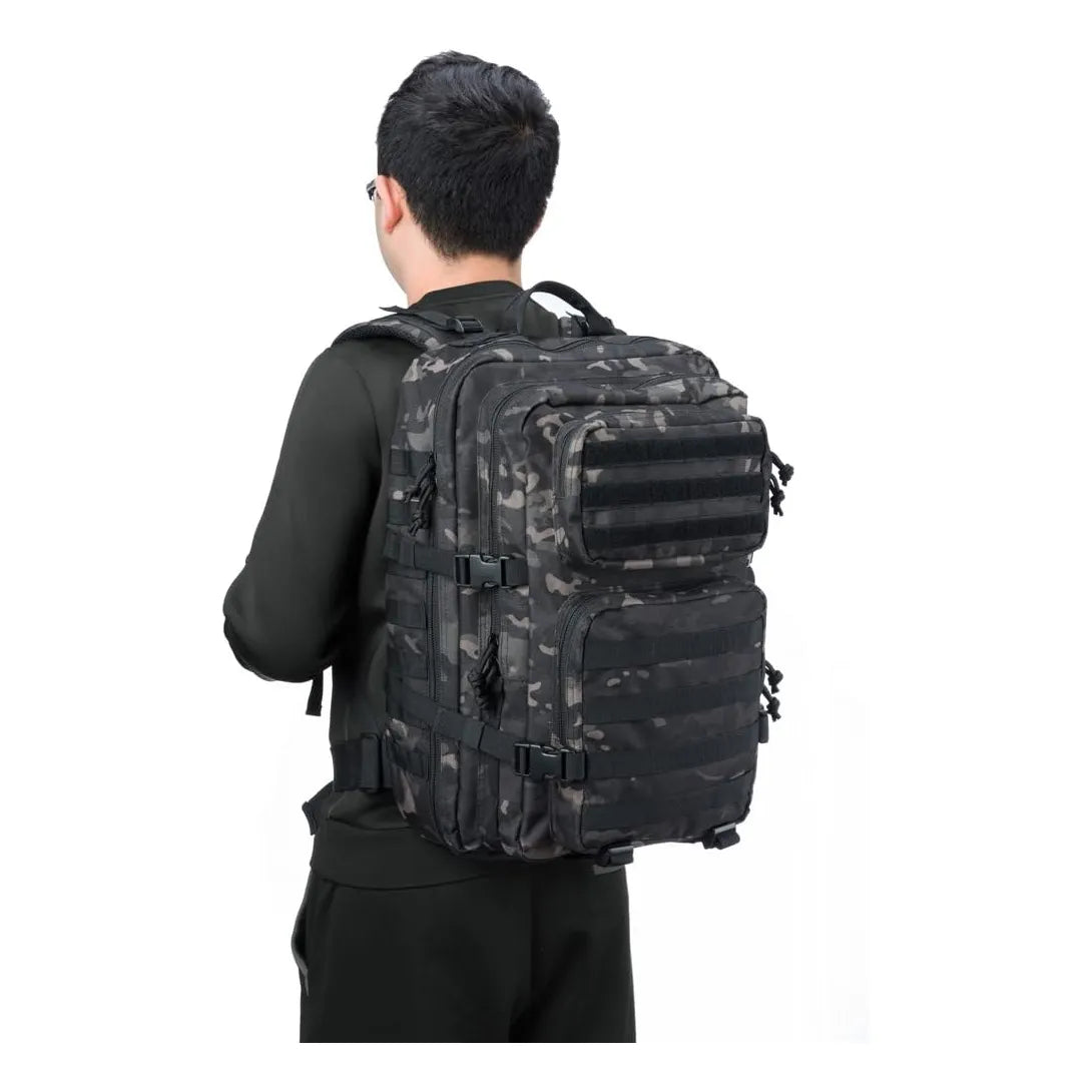 Reebow Gear Mochila Táctica Militar Grande Resistente Al Agua 40 Litros Sistema Molle