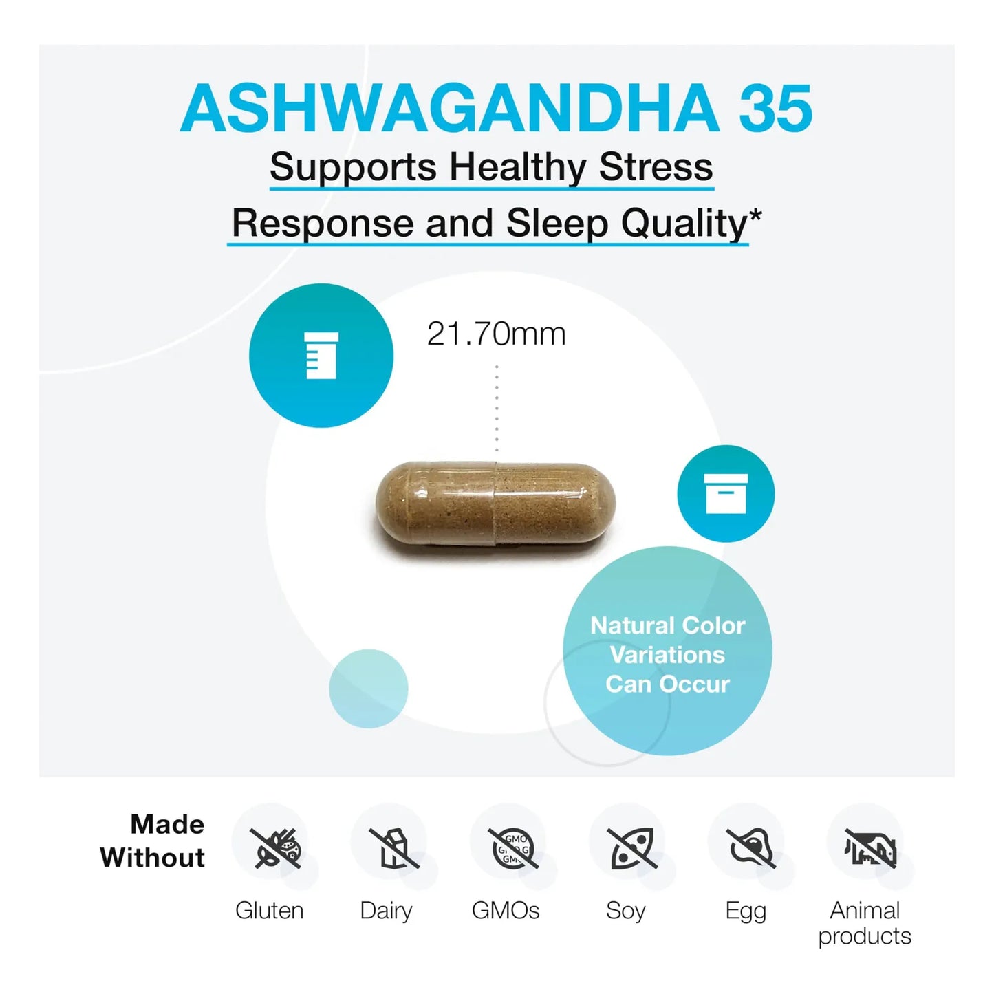 Ashwagandha 35 Raíz Purificada Con Extracto De Hoja 35 Glucósidos De Withanolide