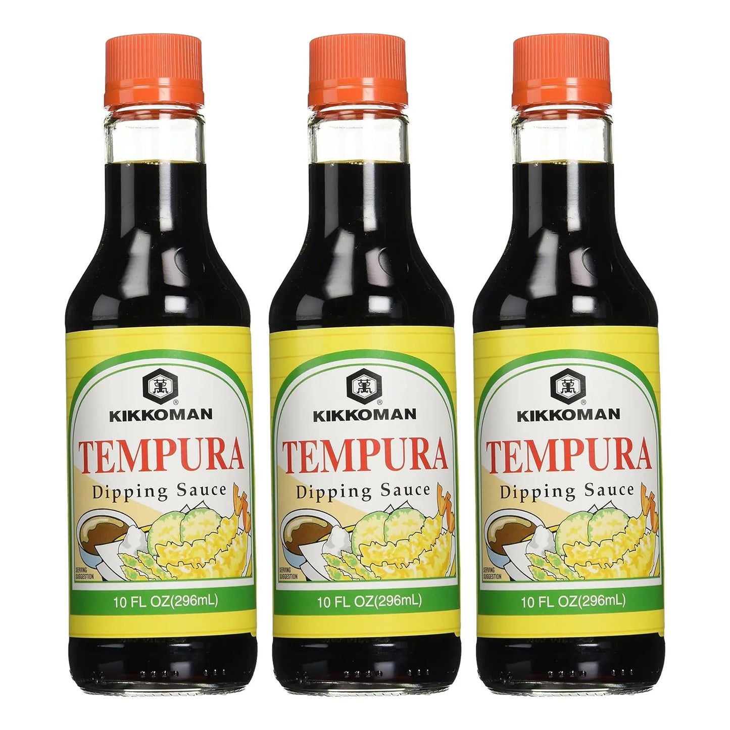 Salsa De Inmersión Kikkoman Tempura 300 Ml Paquete De 3 Sabores Japoneses En Casa