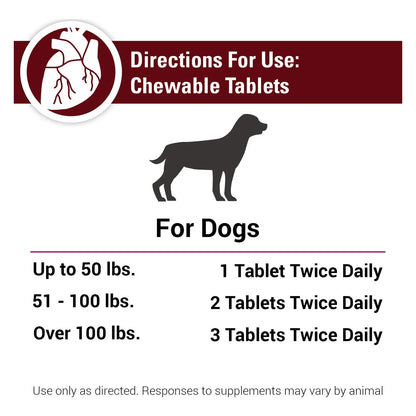 Soporte Energético Y Sanguíneo Para Perros Con Espirulina 120 Tabletas Masticables