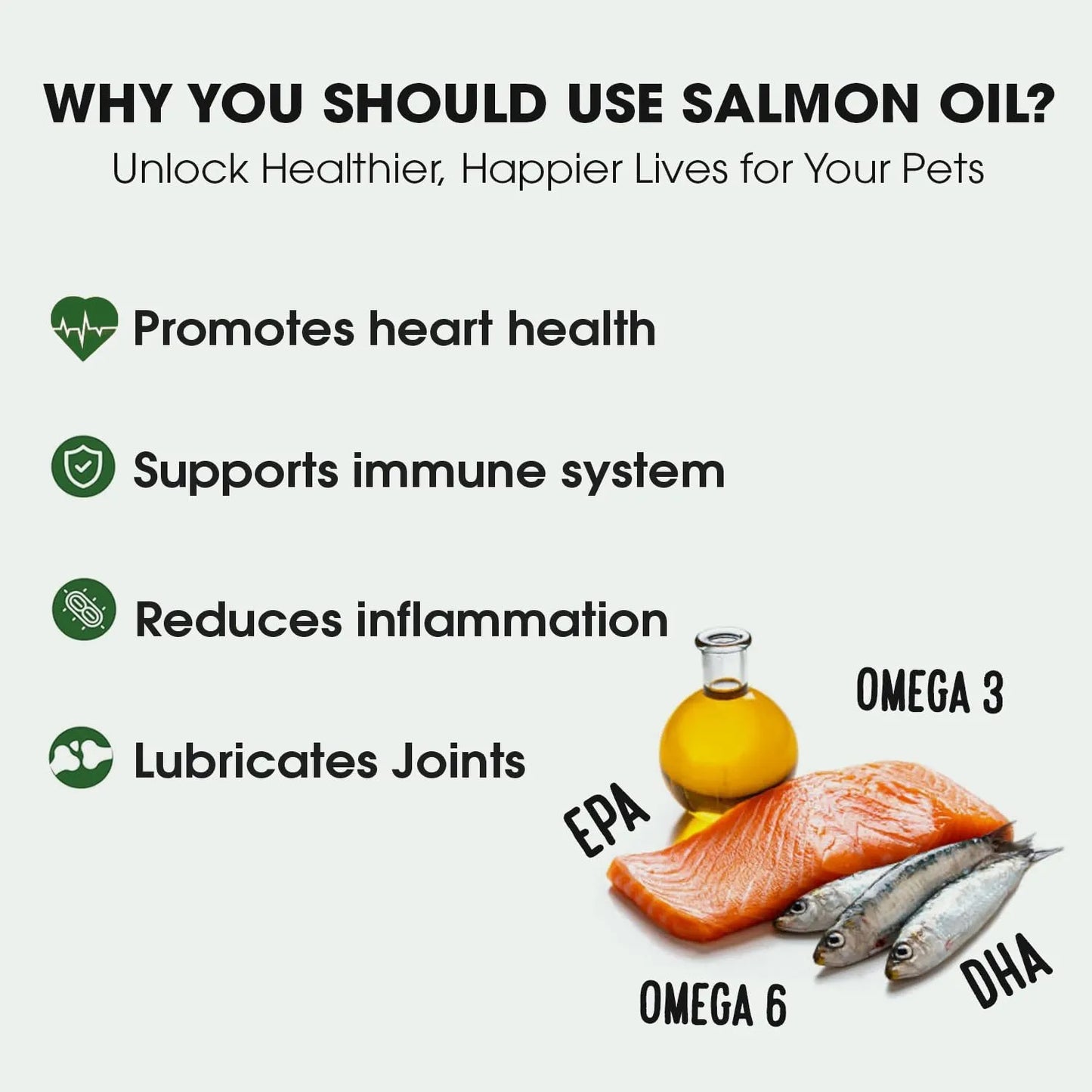 Aceite De Salmón Salvaje De Alaska Para Perros Y Gatos Suplemento Líquido Omega 3