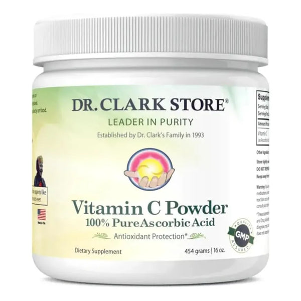 Vitamina C En Polvo 454 G Antioxidante Apoyo Inmunológico