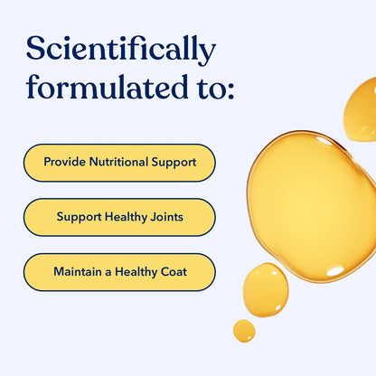 Aceite De Salmón Salvaje Omega 3 Para Perros Con Apoyo Nutricional