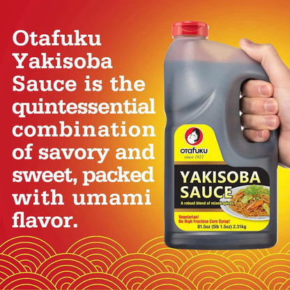 Salsa Yakisoba Vegana Autentico Sabor Umami 2.4 Litros Somos Importaciones Gold