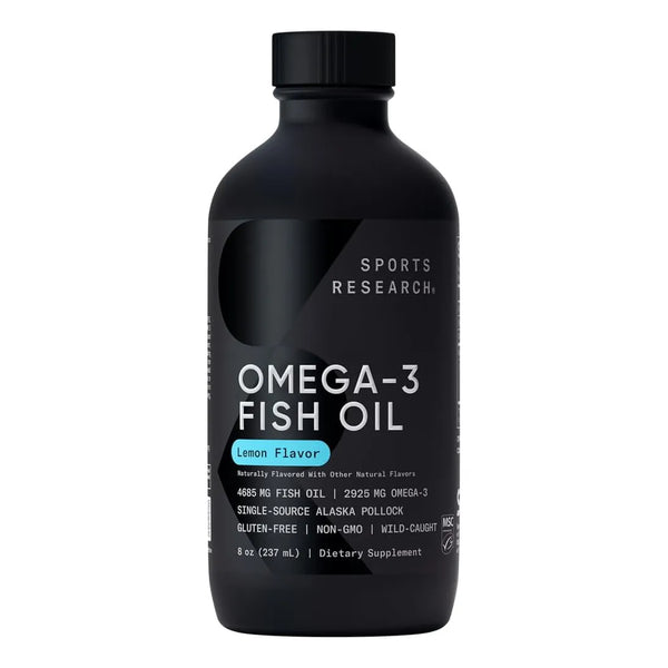 Aceite De Pescado Omega 3 Sabor Limon 4685 Mg Sports Research