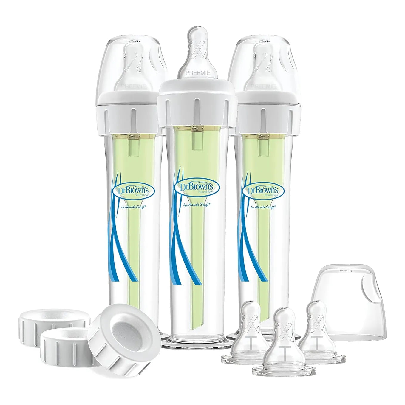 Biberón Anticólicos Dr Brown 60ml Pack De 3 Pezón Prematur