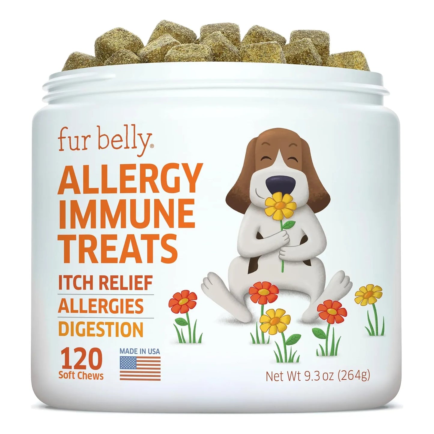 Masticables Para Perros Alivio Picazón Mejora Digestión Piel Importado Estados Unidos