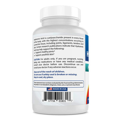 Ácido Hialurónico 200 Mg 120 Comprimidos Piel Saludable Juve