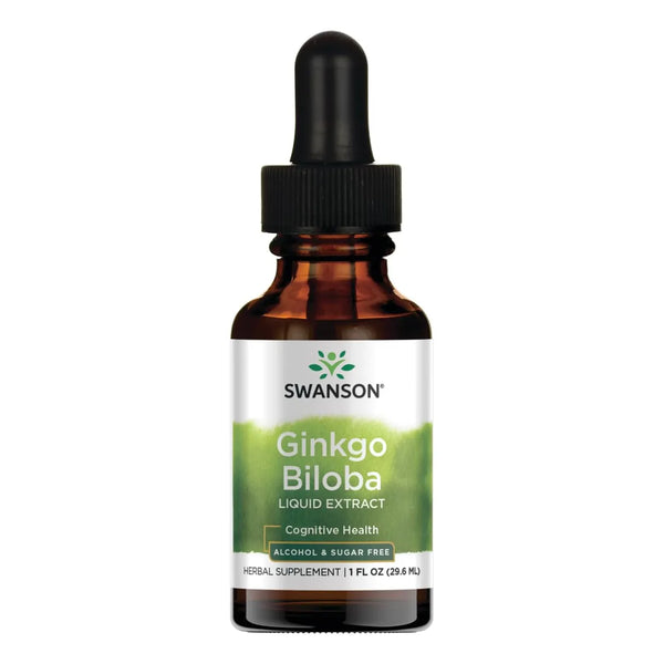Extracto Liquido De Ginkgo Biloba Sin Alcohol Y Azucar 30 Ml Apoyo Cognitivo Natural