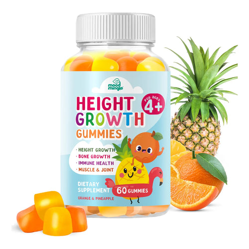 Gomitas De Crecimiento De Altura Para Niños Y Adolescentes Con Vitaminas Esenciales