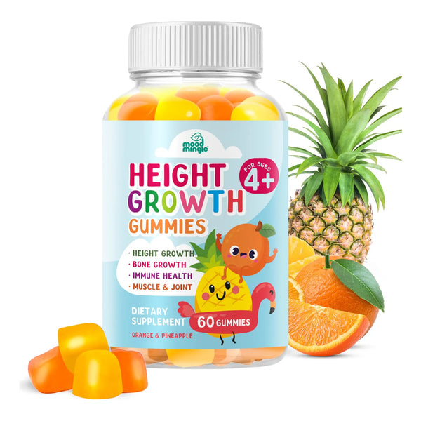 Gomitas De Crecimiento De Altura Para Niños Y Adolescentes Con Vitaminas Esenciales