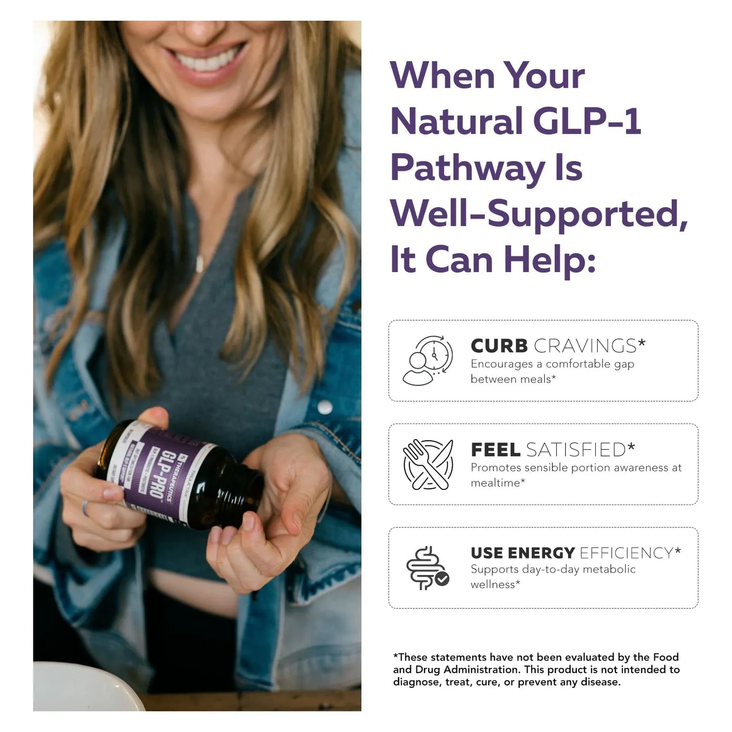 Probiótico Posbiótico Akkermansia Apoyo Glp1 Salud Metabólico GLP-Pro 30 Cápsulas