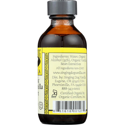 Extracto De Vainilla Puro Orgánico 59 Ml Sabor Premium Sin Azúcar
