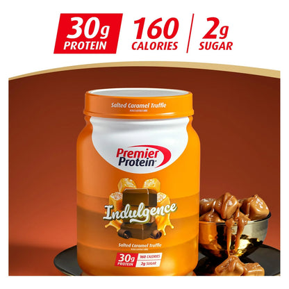 Proteína En Polvo Sabor Trufa De Caramelo Salada 30 Gramos Postre Fitness