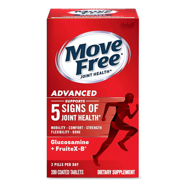 Glucosamina Avanzada Move Free Y Fruitex B 200 Comprimidos - Imagen 1