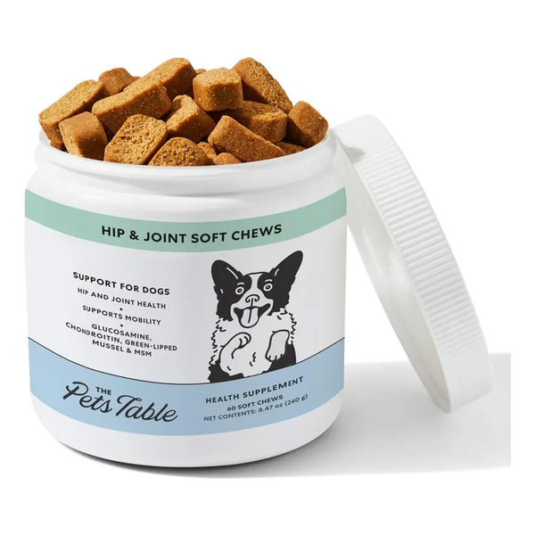 Suplemento Masticable Para Articulaciones De Perros Con Glucosamina Sabor Pato 60 Unidades