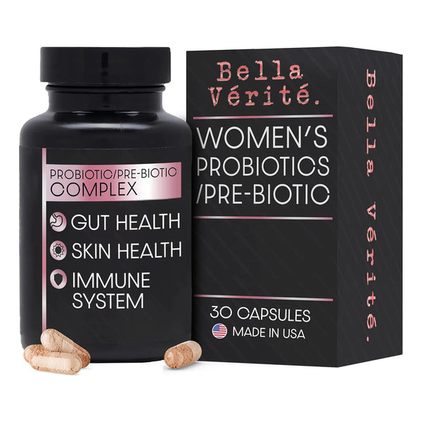 Complejo Probiótico Prebiótico Para Salud Digestiva Y Piel Radiante Bella Vérité
