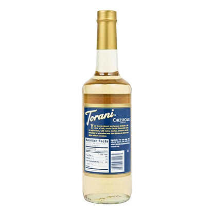 Jarabe Torani De Tarta De Queso 25.4 Fl Oz Sabor Auténtico Y Versátil