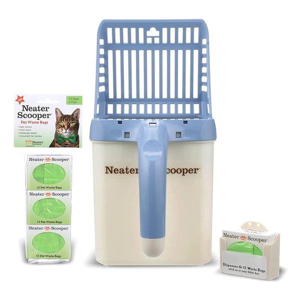 Tamiz De Arena Para Gatos Neater Scooper Sistema Higiénico Con Bolsas