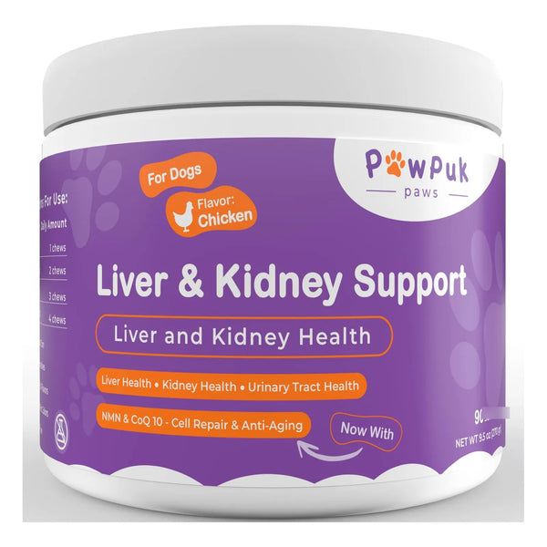 Suplemento Hepático Y Renal Para Perros Con SAM E Silimarina Y CoQ10