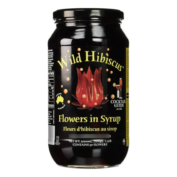 Flor De Hibisco Natural 1.13 Kg Sin Aditivos 50 Flores Por Frasco