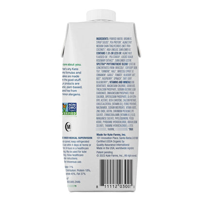 Batido Nutricional Orgánico KATE FARMS Alto En Calorías Y Proteínas 330 Ml
