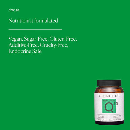 Capsulas Energéticas Antioxidantes COQ10 30 Unidades Soporte Piel Y Corazón