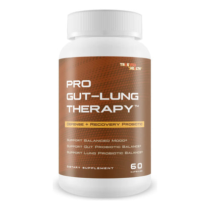 Pro Gut Lung Therapy Probiótico Premium 40MM UFC Equilibrio Intestinal Y Ánimo