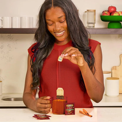 Té Negro Chai Sin Cafeína Con Especias Dulces Twinings 20 Bolsas