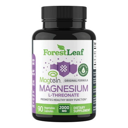 Capsulas De Magnesio L Treonato 2000 Mg Magteina Soporte Cerebral Y Sueño