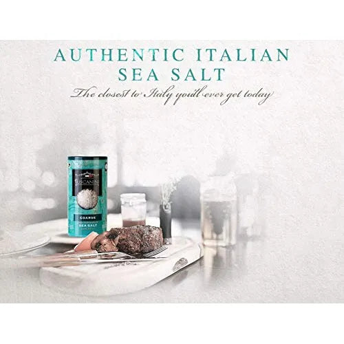Sal Marina Gruesa Tuscanini 454g Sabor Mediterráneo Puro