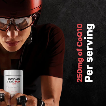 Coenzima Q10 250 Mg Con Vitamina E 60 Cápsulas Liposomal Codeage Energía Y Protección