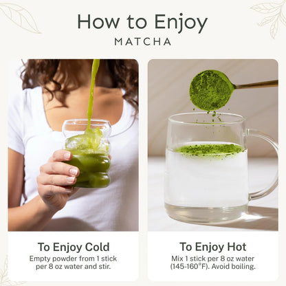 Té Orgánico Matcha En Polvo Grado Ceremonial Primera Cosecha Antioxidantes 50 Bolsas