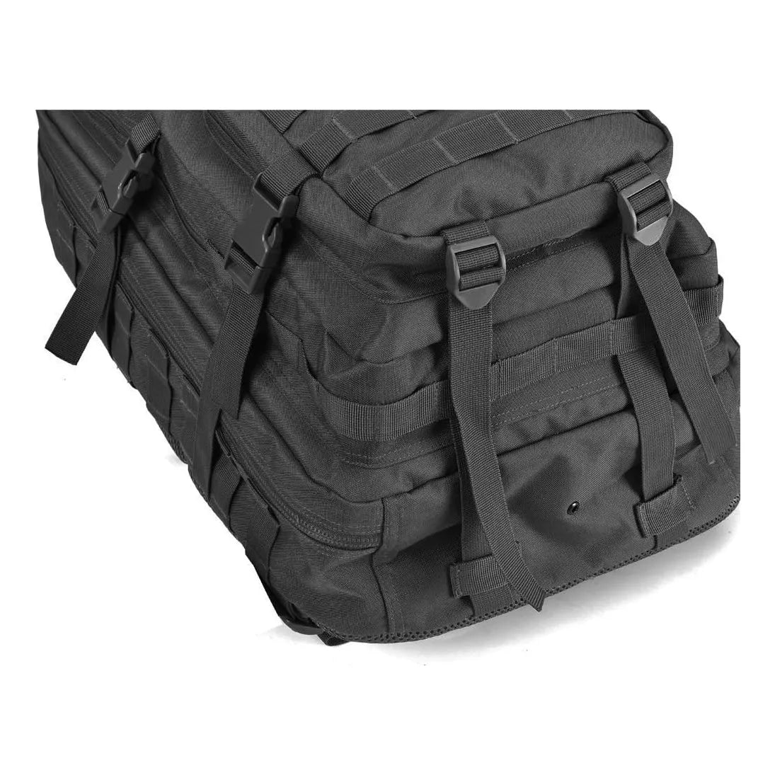 Maleta Militar Tactica Molle Negro 40L Resistente Al Agua Sistema MOLLE