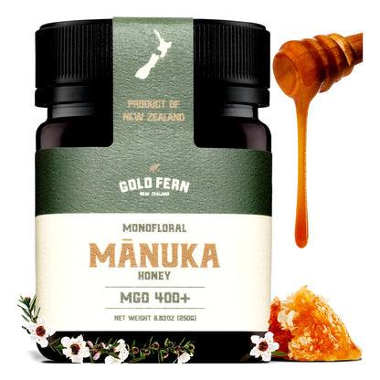 Miel De Manuka Cruda Nueva Zelanda Monofloral 250 G Mgo 400