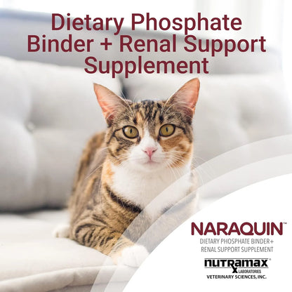 Fosfato Dietetico Apoyo Renal Mascotas 60 Tabletas Nutramax NARAQUIN