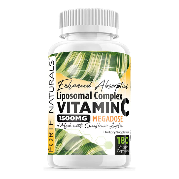 Vitamina C Liposomal 1500 Mg Capsulas Lecitina De Girasol Suplemento Inmunologico