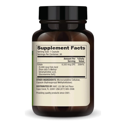 Folate De Metilo 30 Capsulas Dr Mercola Suplemento Dietetico Sin Gluten Ni Soya