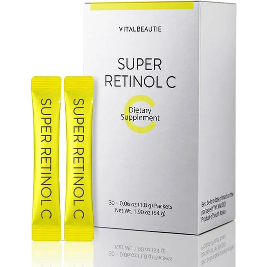 Super Retinol C Polvo Multivitamínico Para Piel Radiante Y Joven