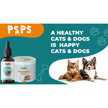 Suplemento Líquido De Calcio Para Perros Y Gatos Con Vitaminas A C D Huesos Fuertes