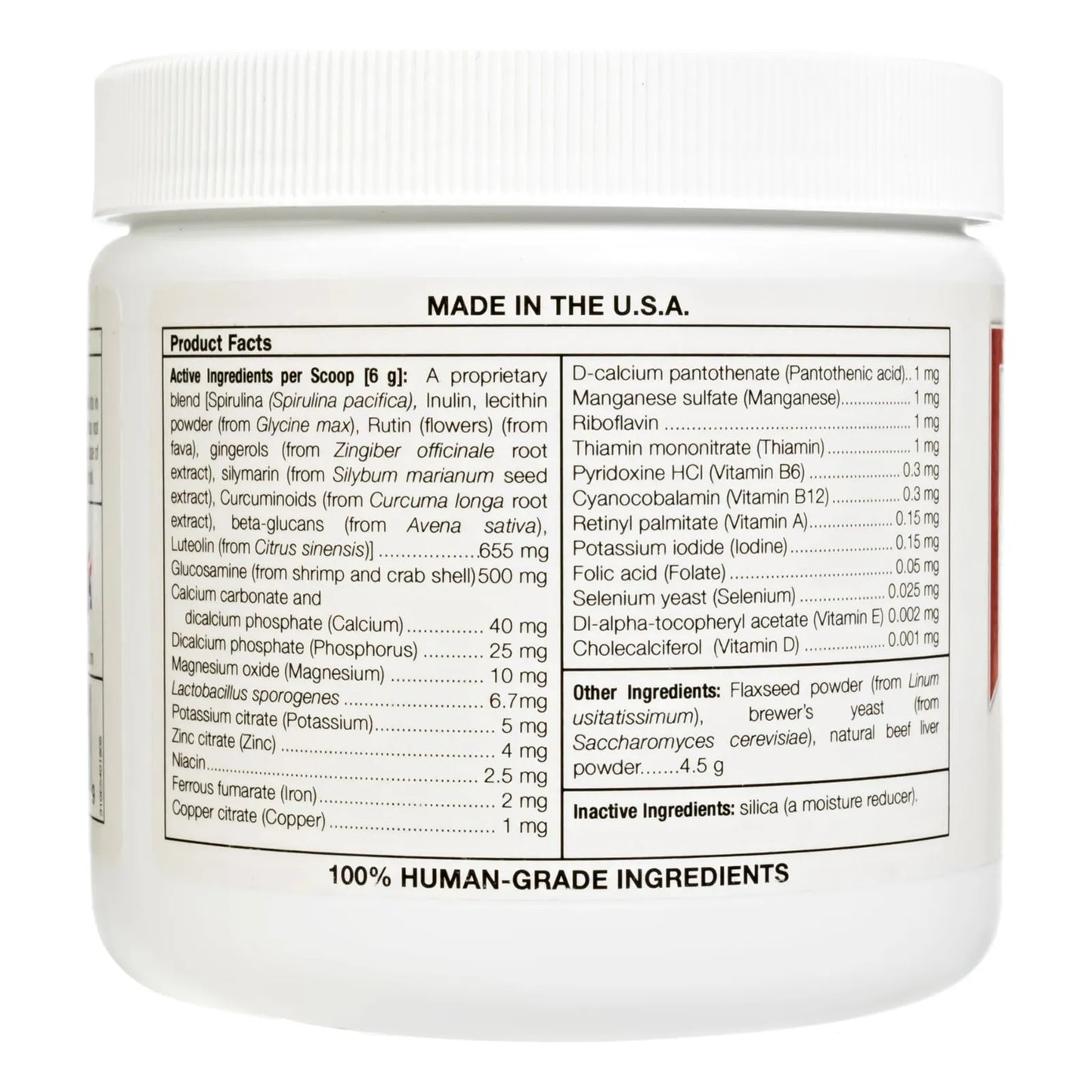 Suplemento Para Perros Adultos Citoprotector NutroCept Apoya Cerebro Y Organos